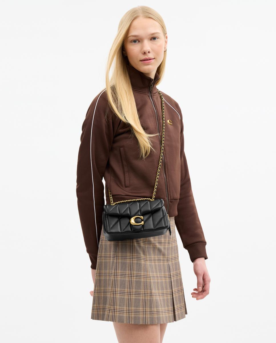Bandolera Tabby 20 de piel acolchada - Coach - Negro Negro-7