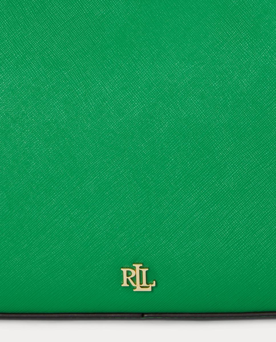Mala Danni Média em Pele. Verde-6