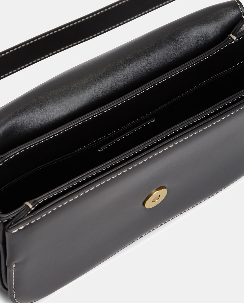 Mala em Pele com Logótipo TH Script Preto-2