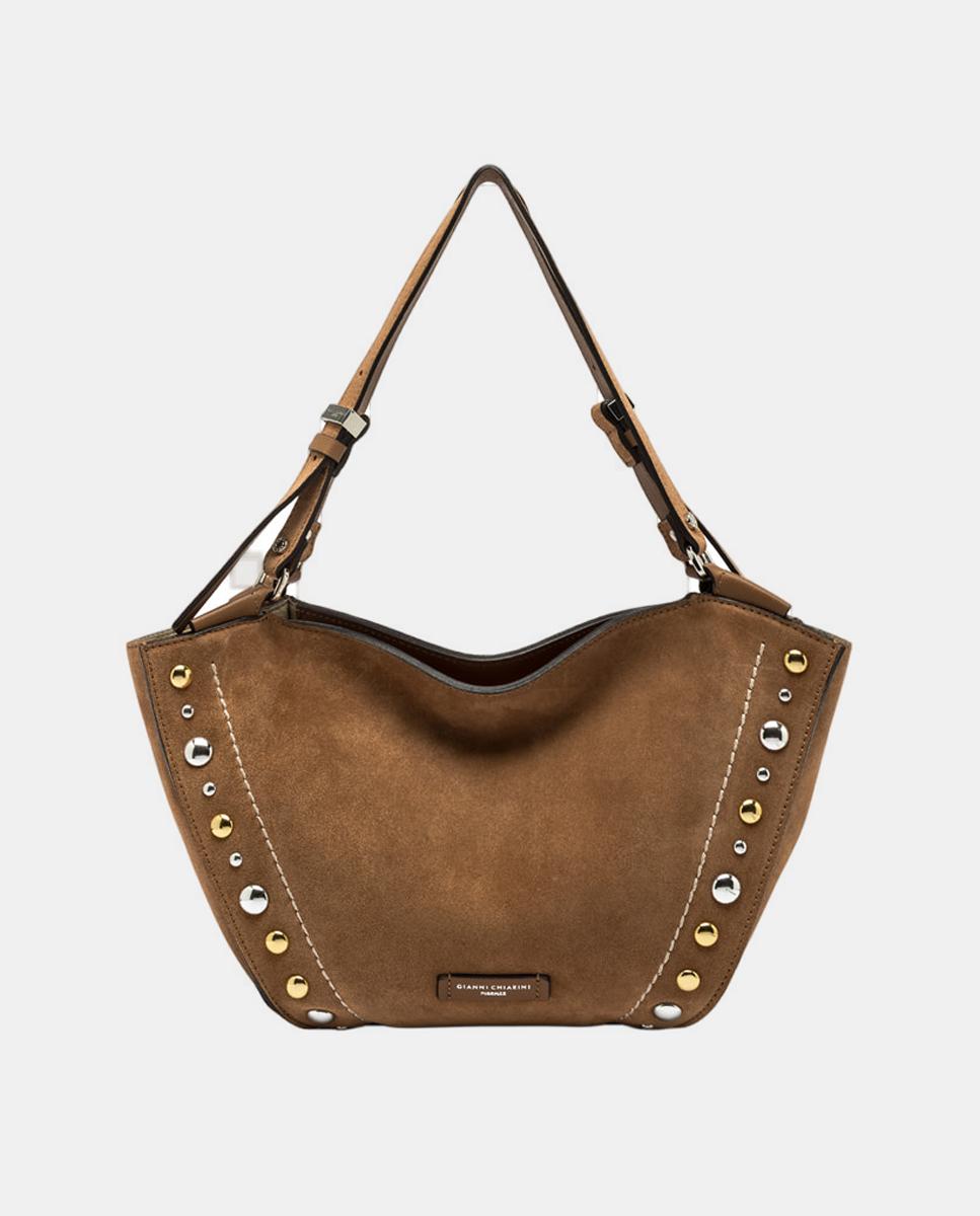 Imagem 0 de Mala de Ombro em Camurça com Alças Ajustáveis.