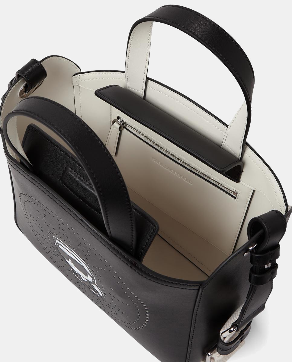 Mala Tipo Tote Pequena Karl Preto-4