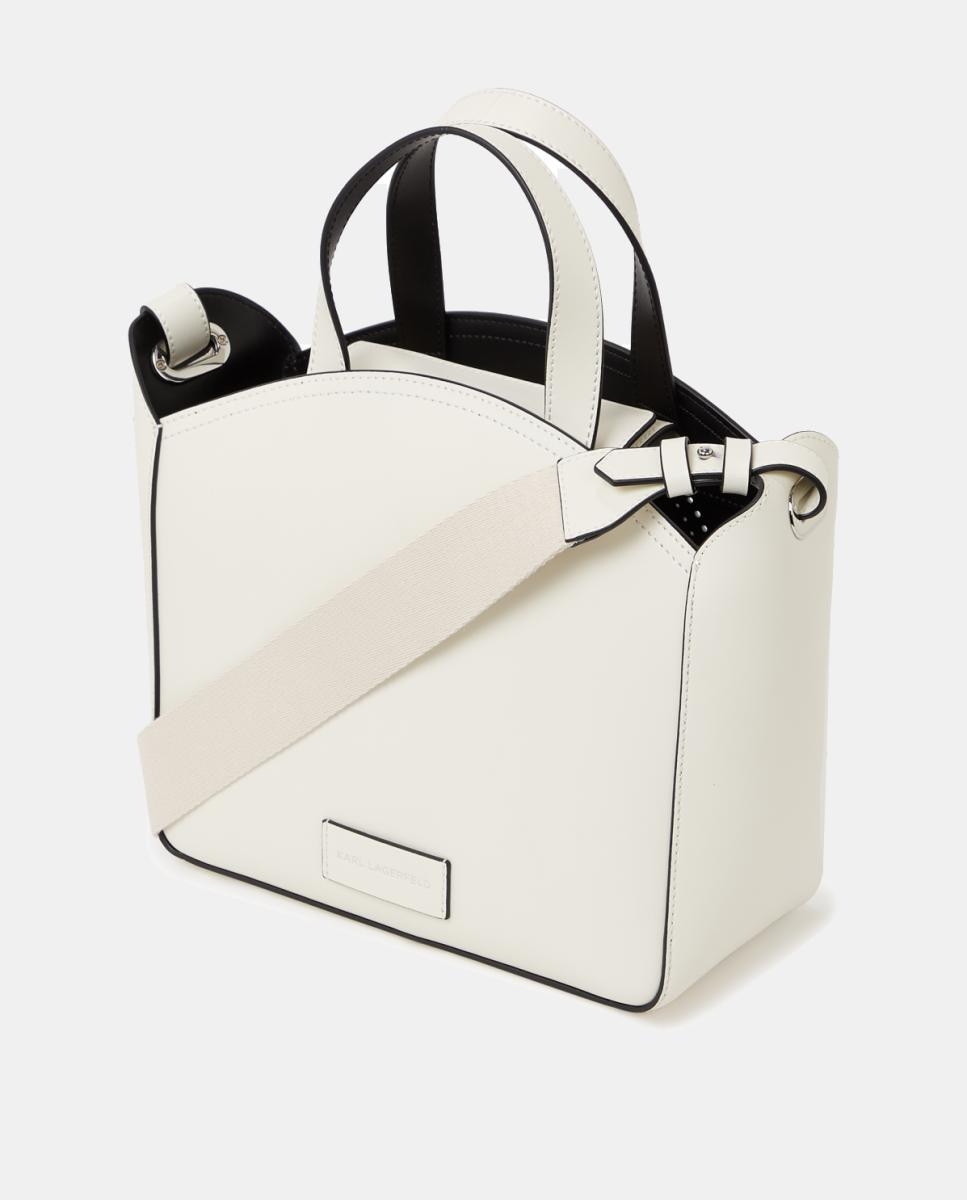 Mala Tipo Tote Pequena Choupette Creme-2