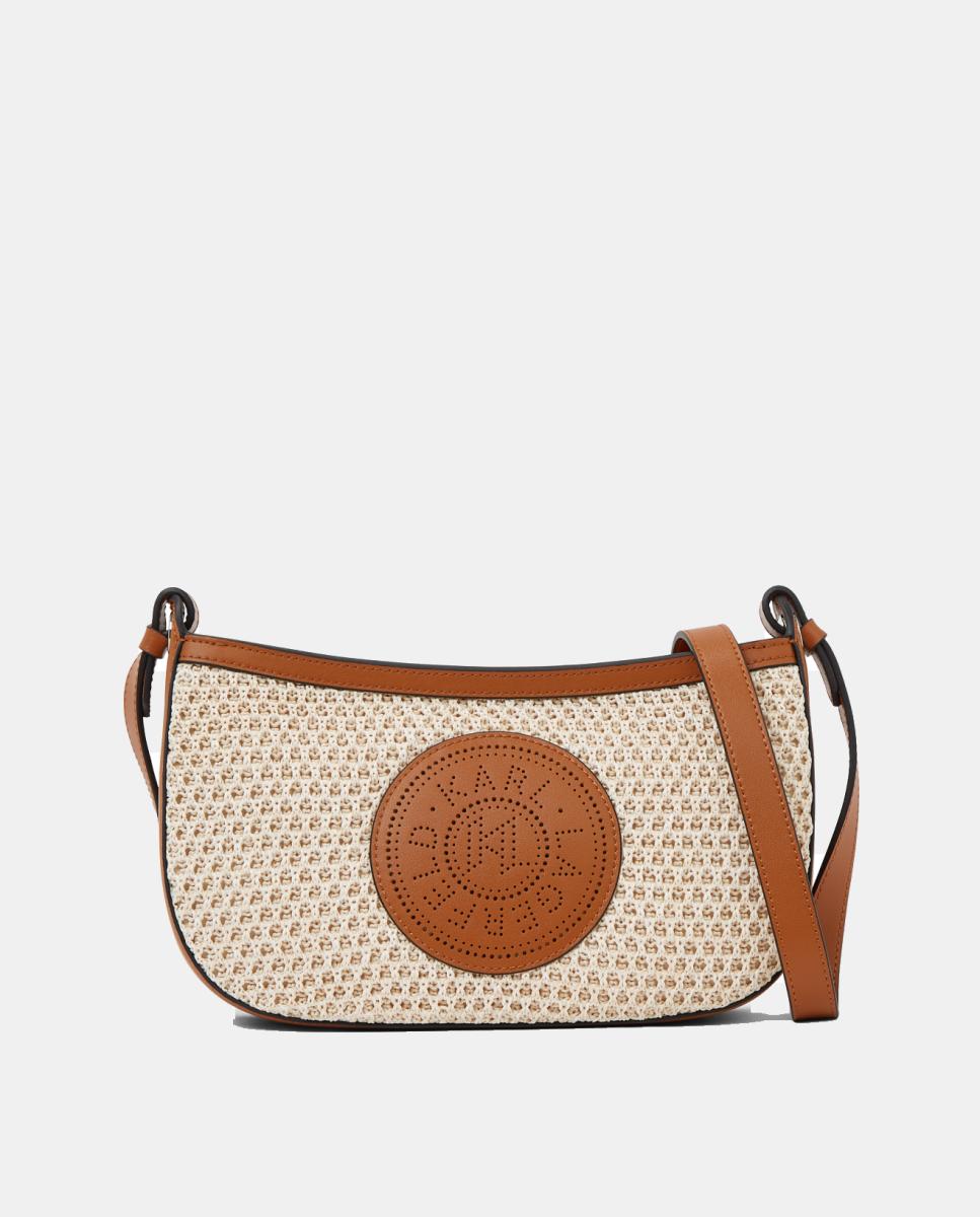 Imagem 0 de Mala de Ombro de Ráfia K/Circle