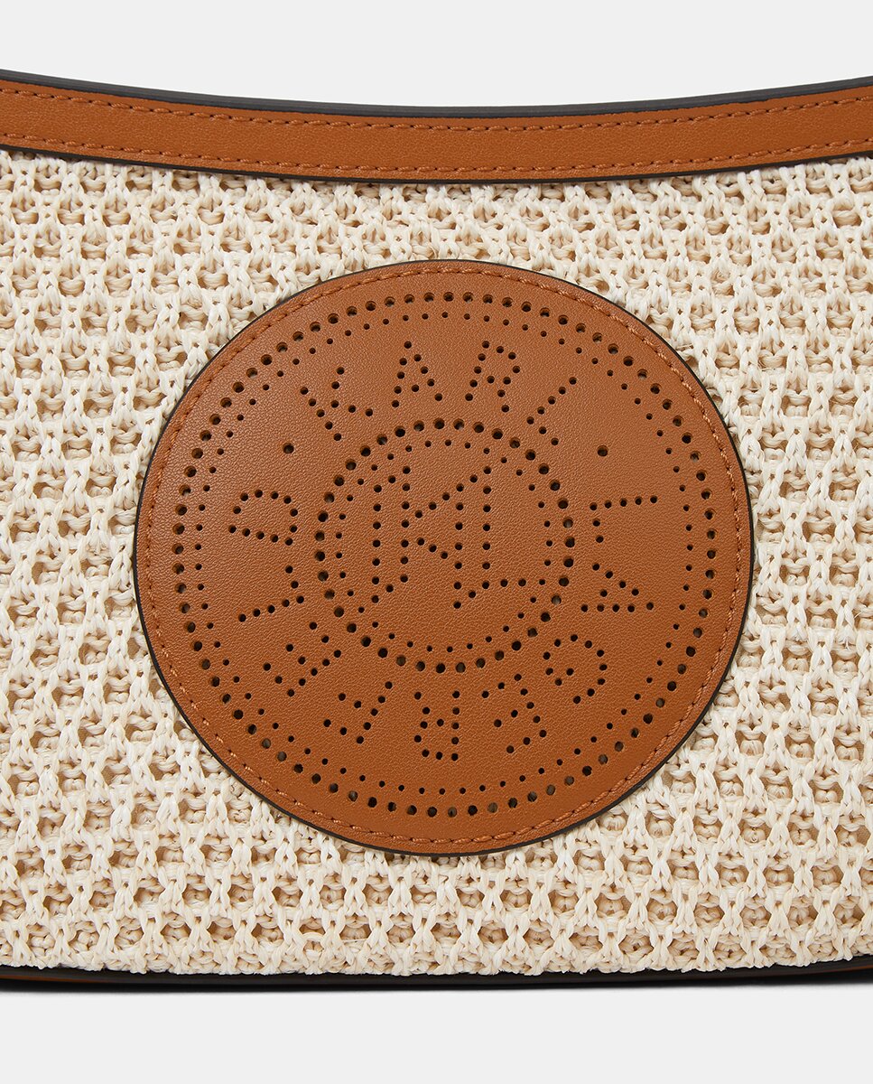 Mala de Ombro de Ráfia K/Circle Multicolor-3