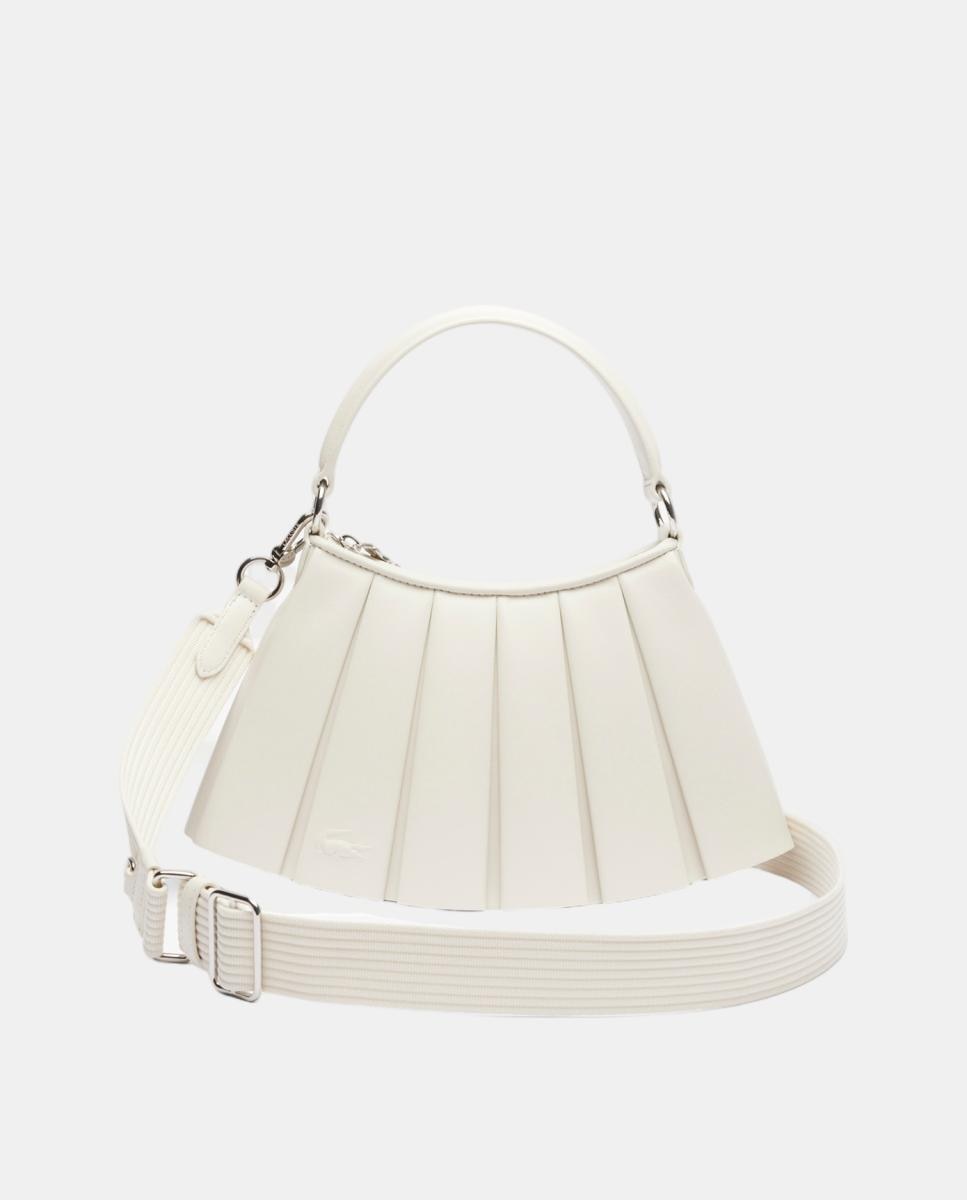 Mala em Pele Pequena Lenglen Runway Branco-1