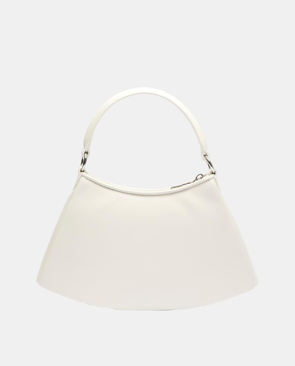 Mala em Pele Pequena Lenglen Runway Branco-2