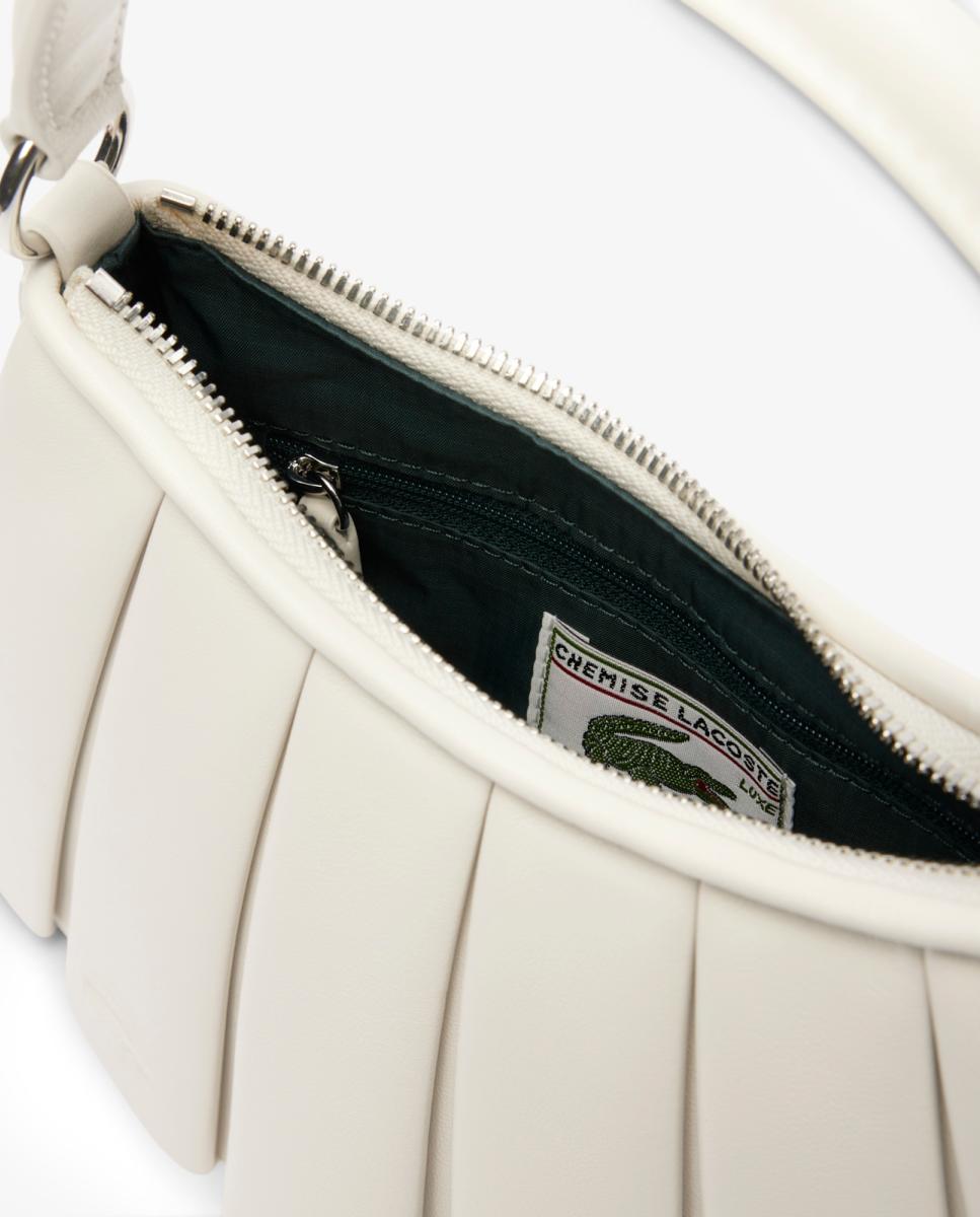 Mala em Pele Pequena Lenglen Runway Branco-4