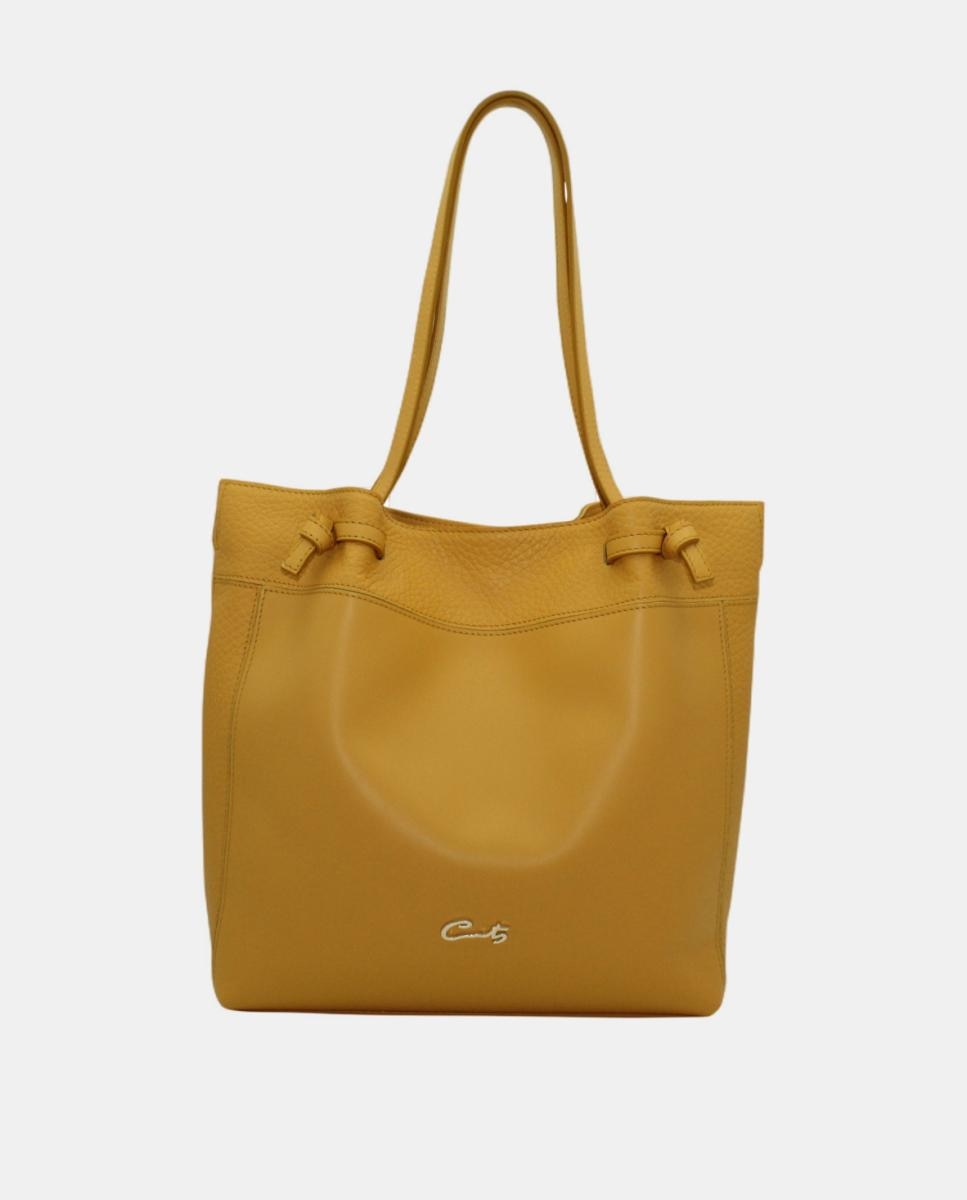 Imagem 0 de Mala Shopper em Pele Chef Combinada com Animal Print de Leopardo