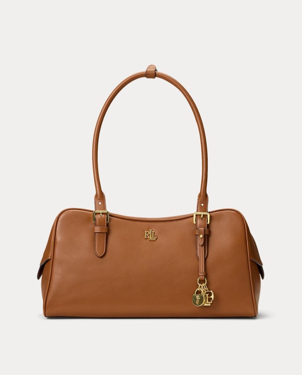 Imagem 0 de Mala Marcy Satchel Grande em Pele