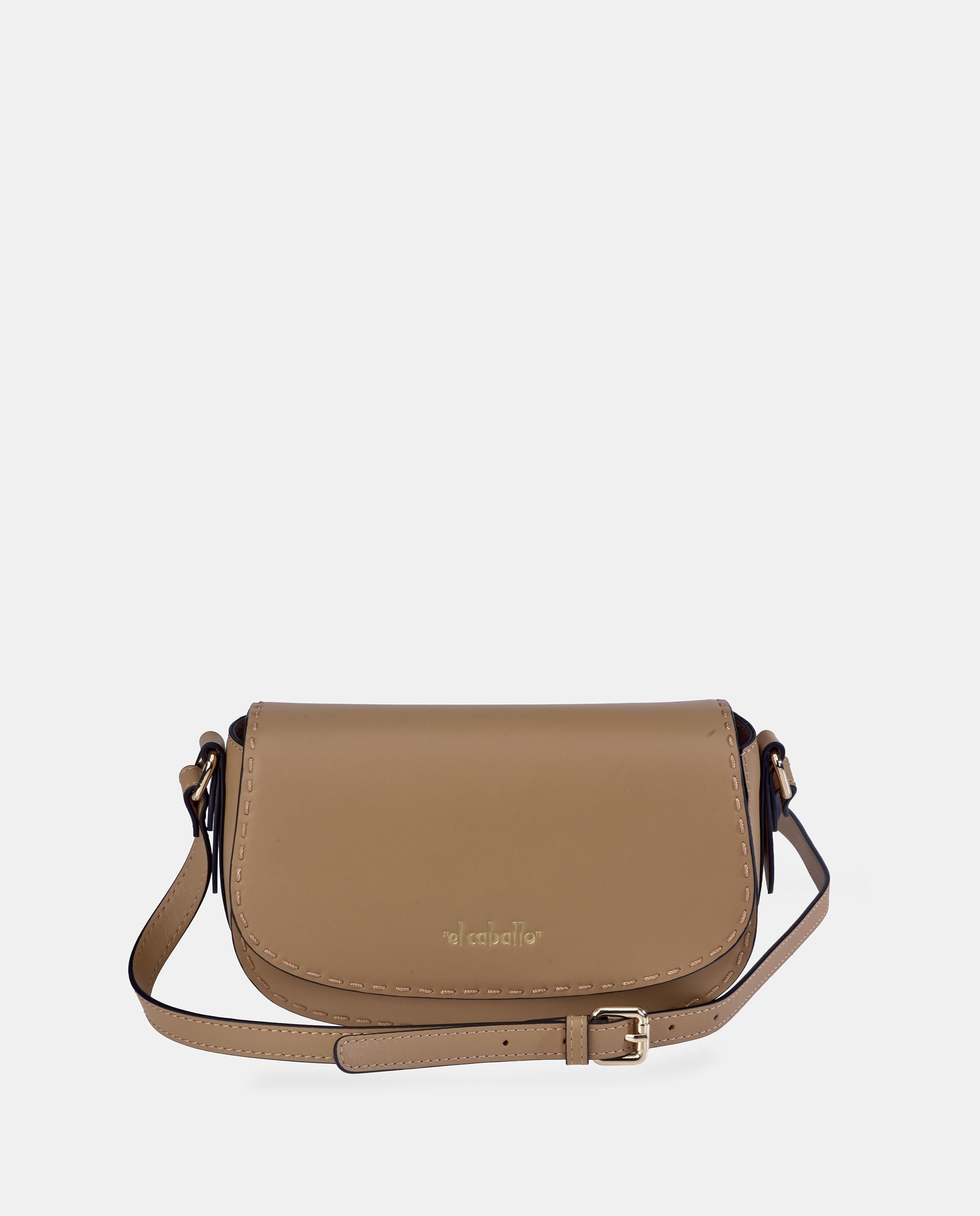 Imagem 0 de Mala Crossbody em Pele Tipo Napa