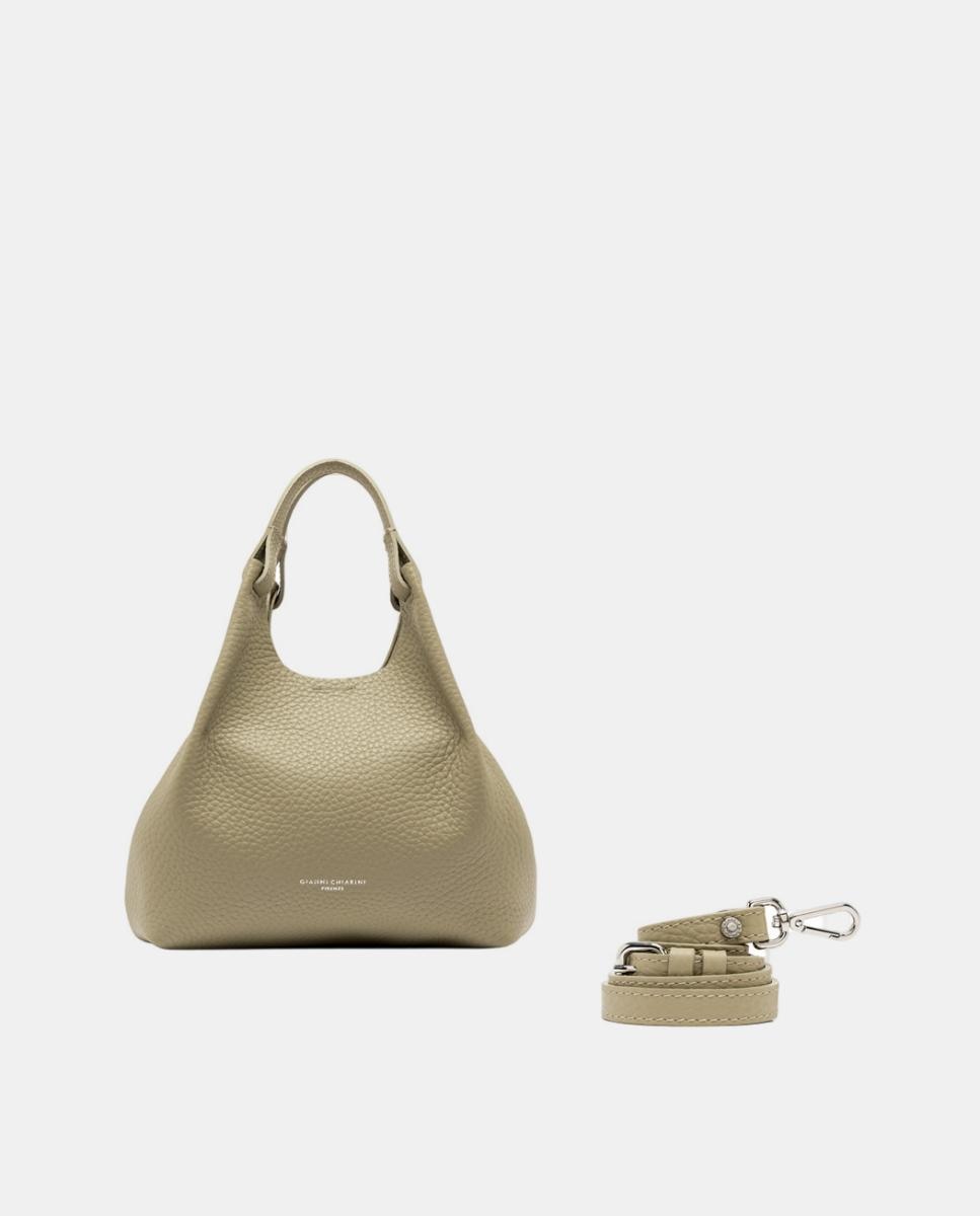 Imagem 0 de Mala Shopper Média com Bolso Amovível e em Pele - Roxo