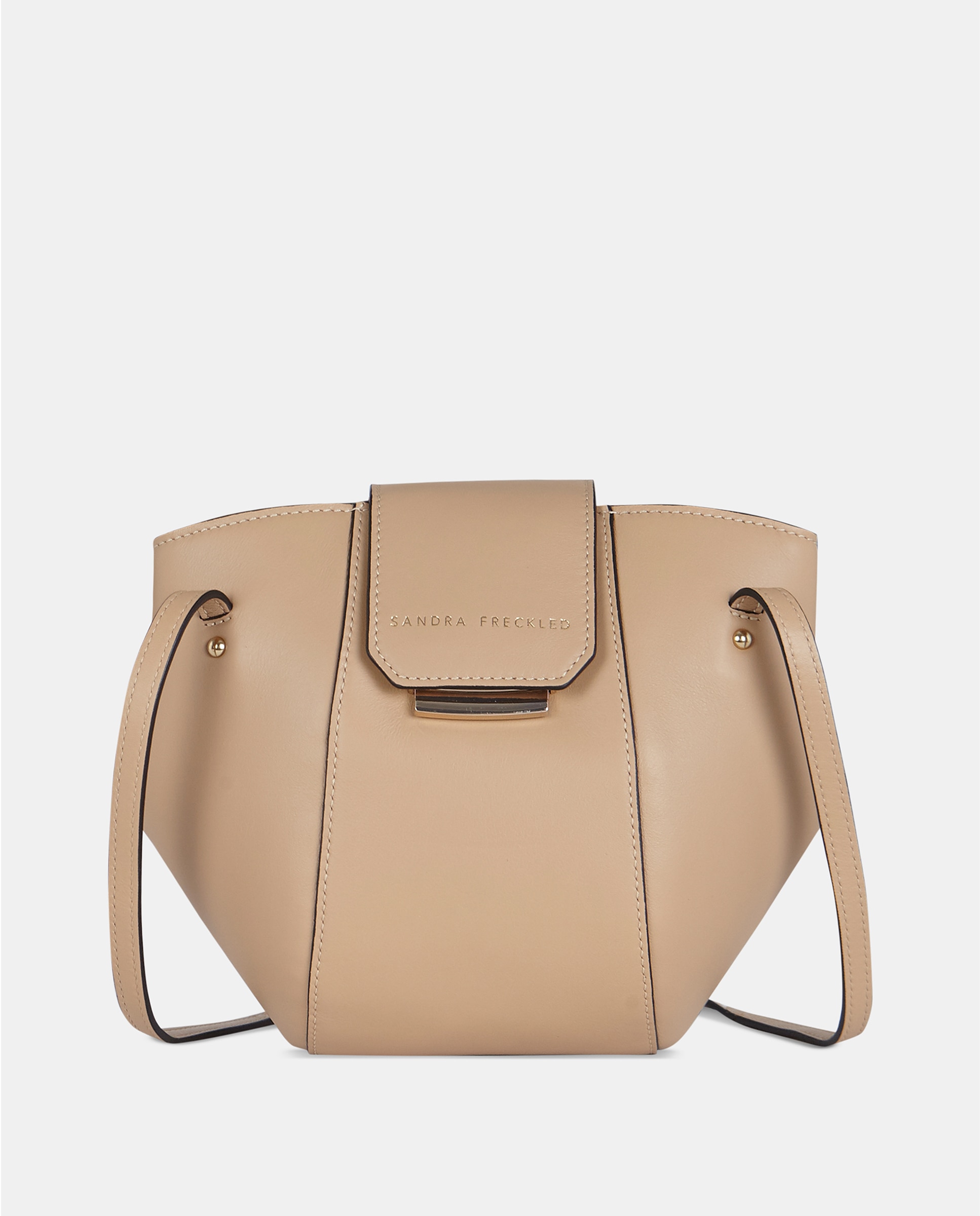 Imagem 0 de Mala a Tiracolo em Pele Lisa com Alça Dupla Comprida