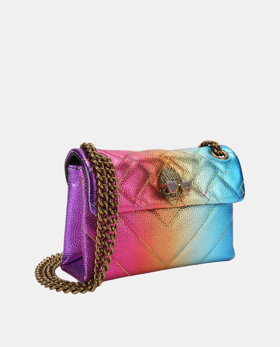 Mala Kensington Mini em Pele - Multicolor Multicolor-2
