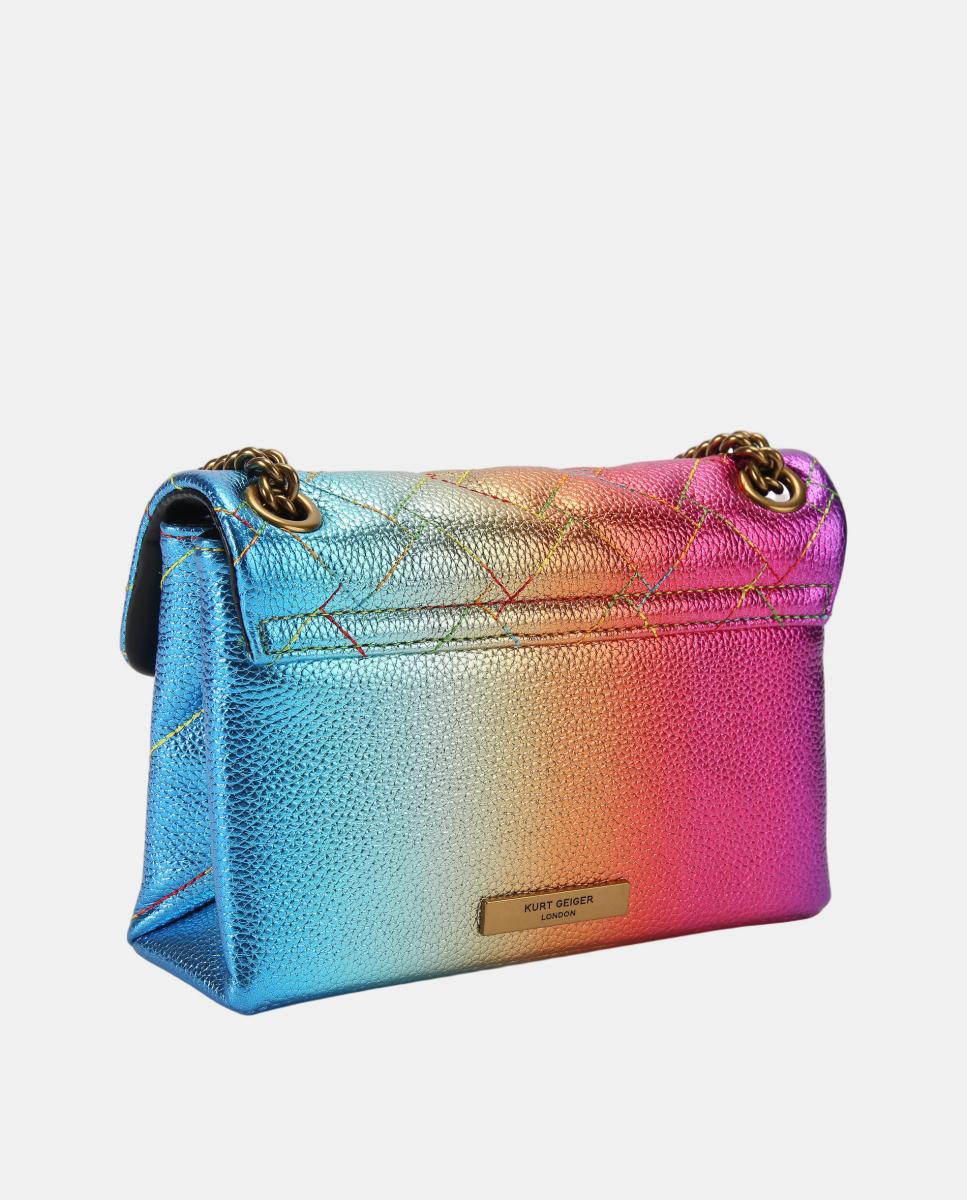 Mala Kensington Mini em Pele - Multicolor Multicolor-3