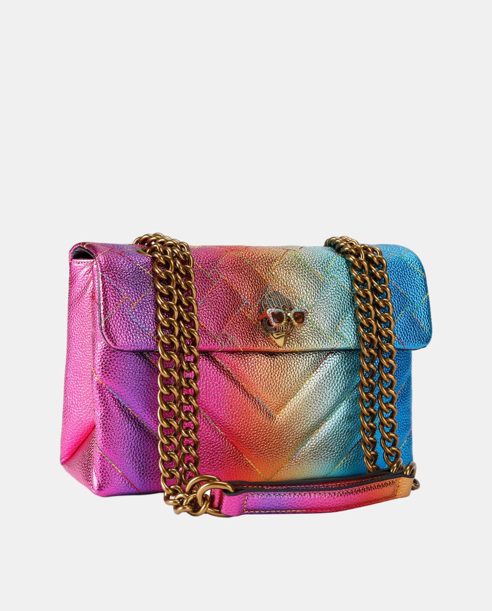 Mala Kensington em Pele - Multicolor Multicolor-2