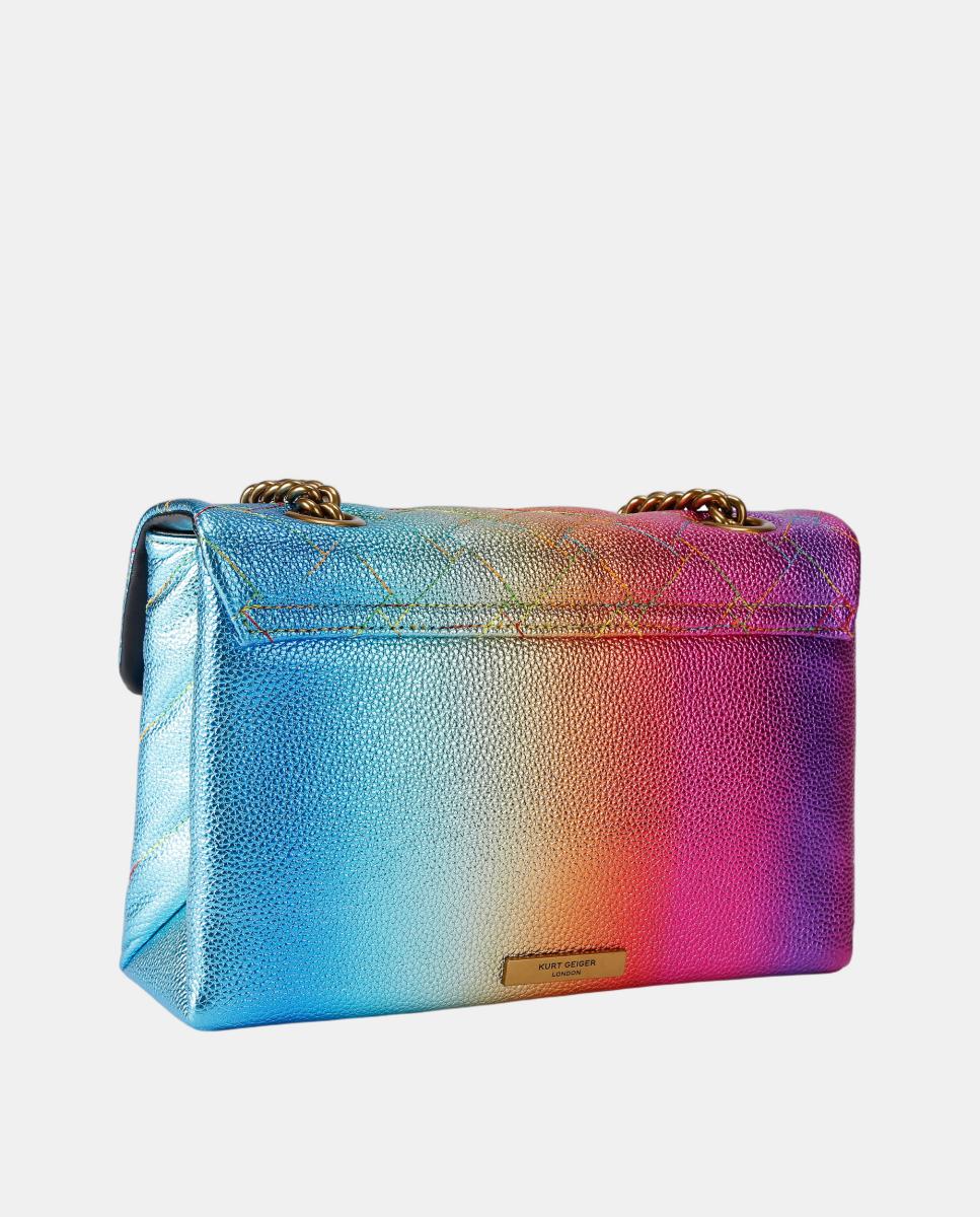 Mala Kensington em Pele - Multicolor Multicolor-3