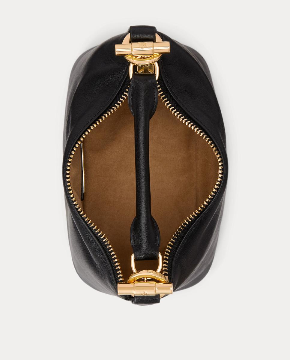Mala Blaike Mini em Pele Preto-5