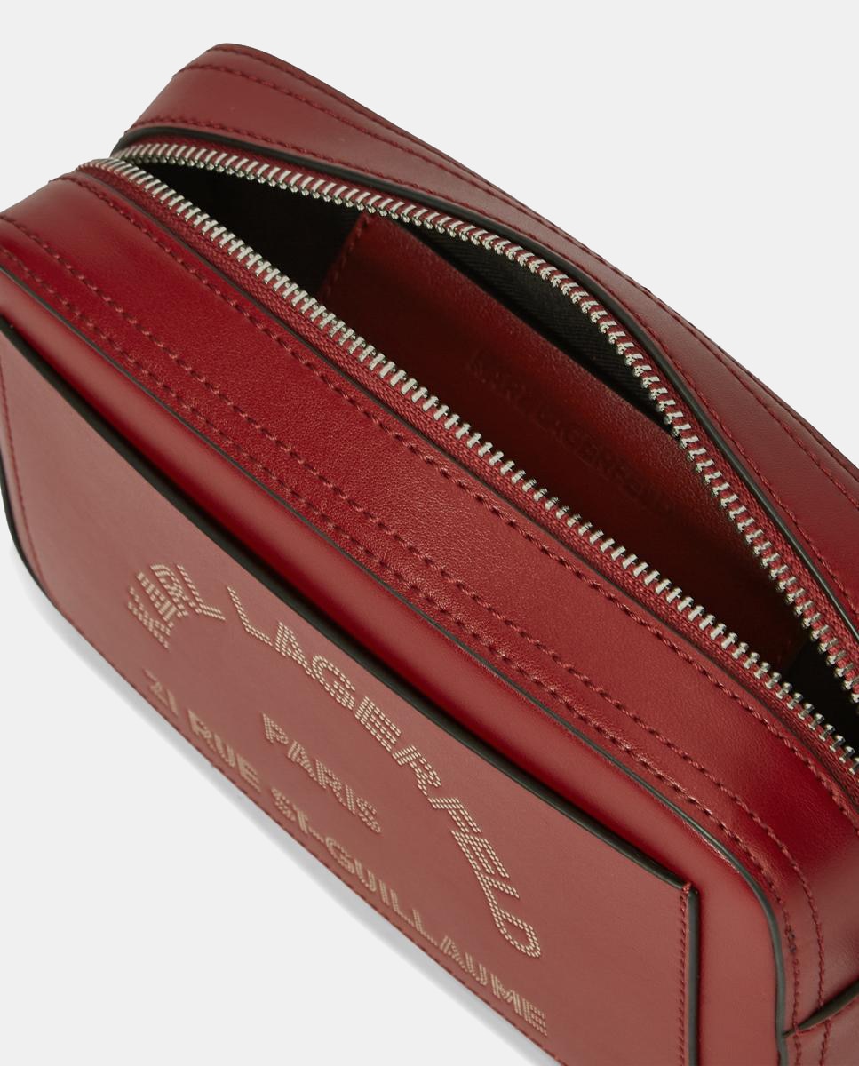Bolso bandolera daily - Karl Lagerfeld - Rojo Rojo-3