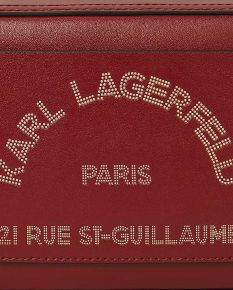 Bolso bandolera daily - Karl Lagerfeld - Rojo Rojo-4