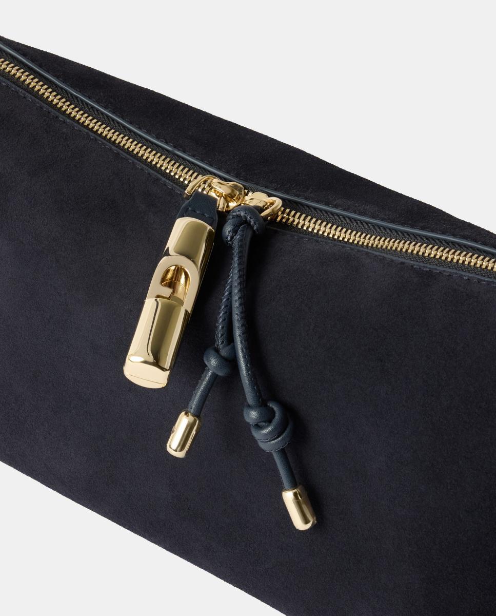 Bolso Debby Ante Baguette - Furla - Azul marino Azul marino-3