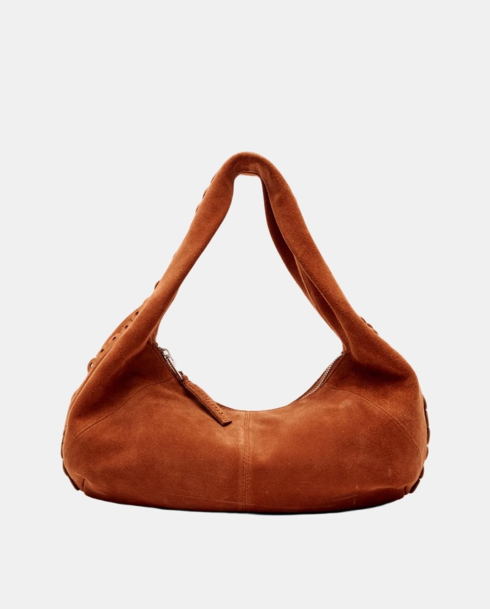 Mala de Ombro Média, Modelo Small Alma Castanho-1