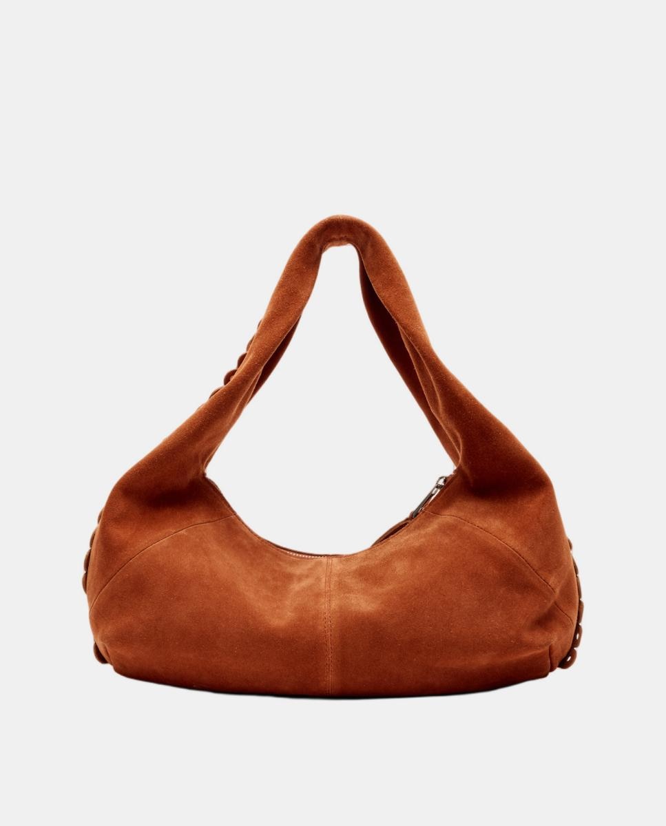 Mala de Ombro Média, Modelo Small Alma Castanho-3