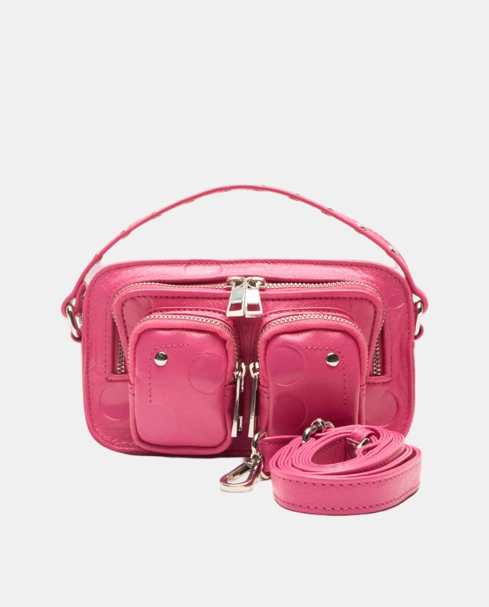 Imagen 2 de Bolso pequeño multiposición modelo Helena de Núnoo Bags - Fucsia Fucsia
