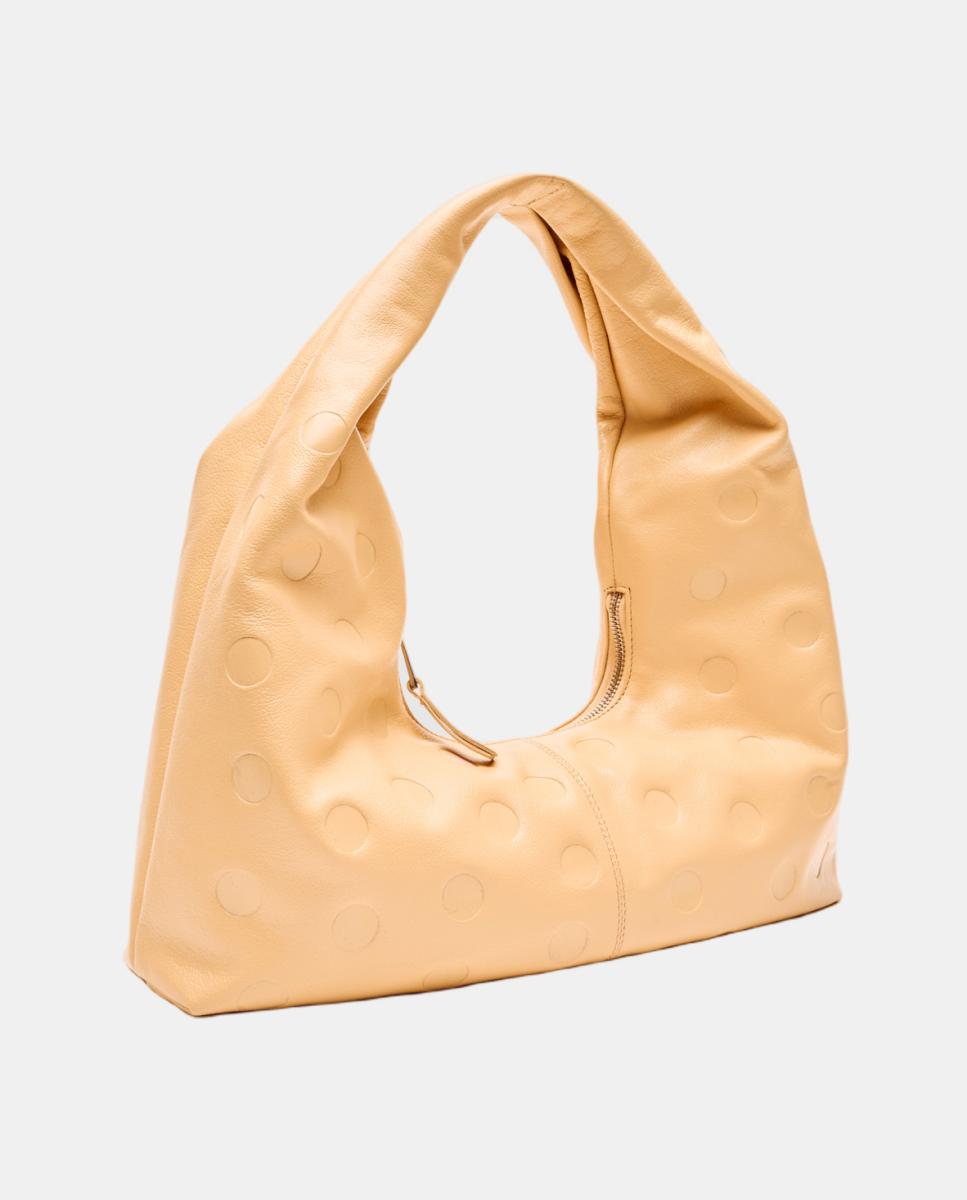 Mala de Ombro Média, Modelo Small Alma Creme-2