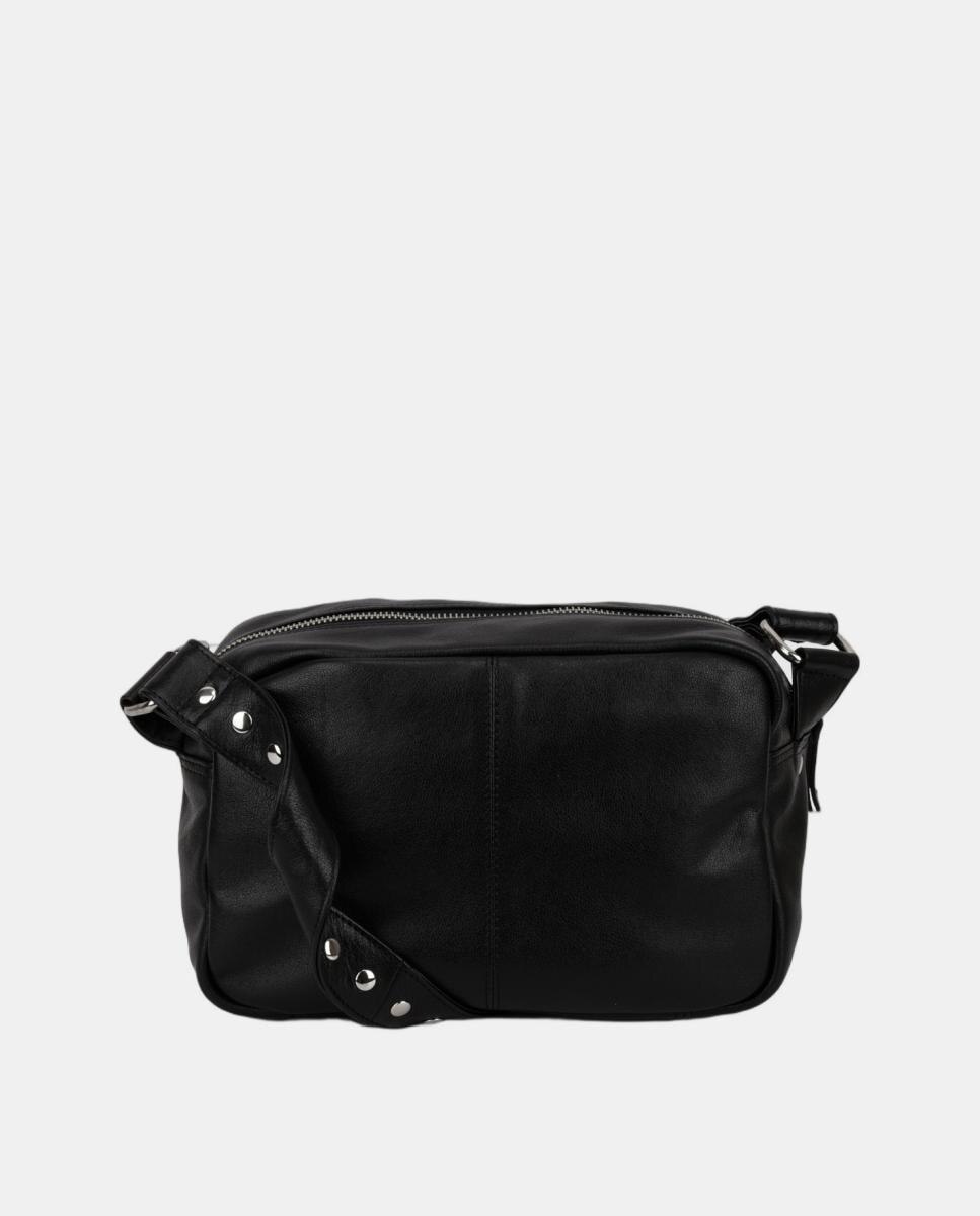 Bolso mediano multiposición el modelo Ellie de Núnoo Bags - Negro Negro-3