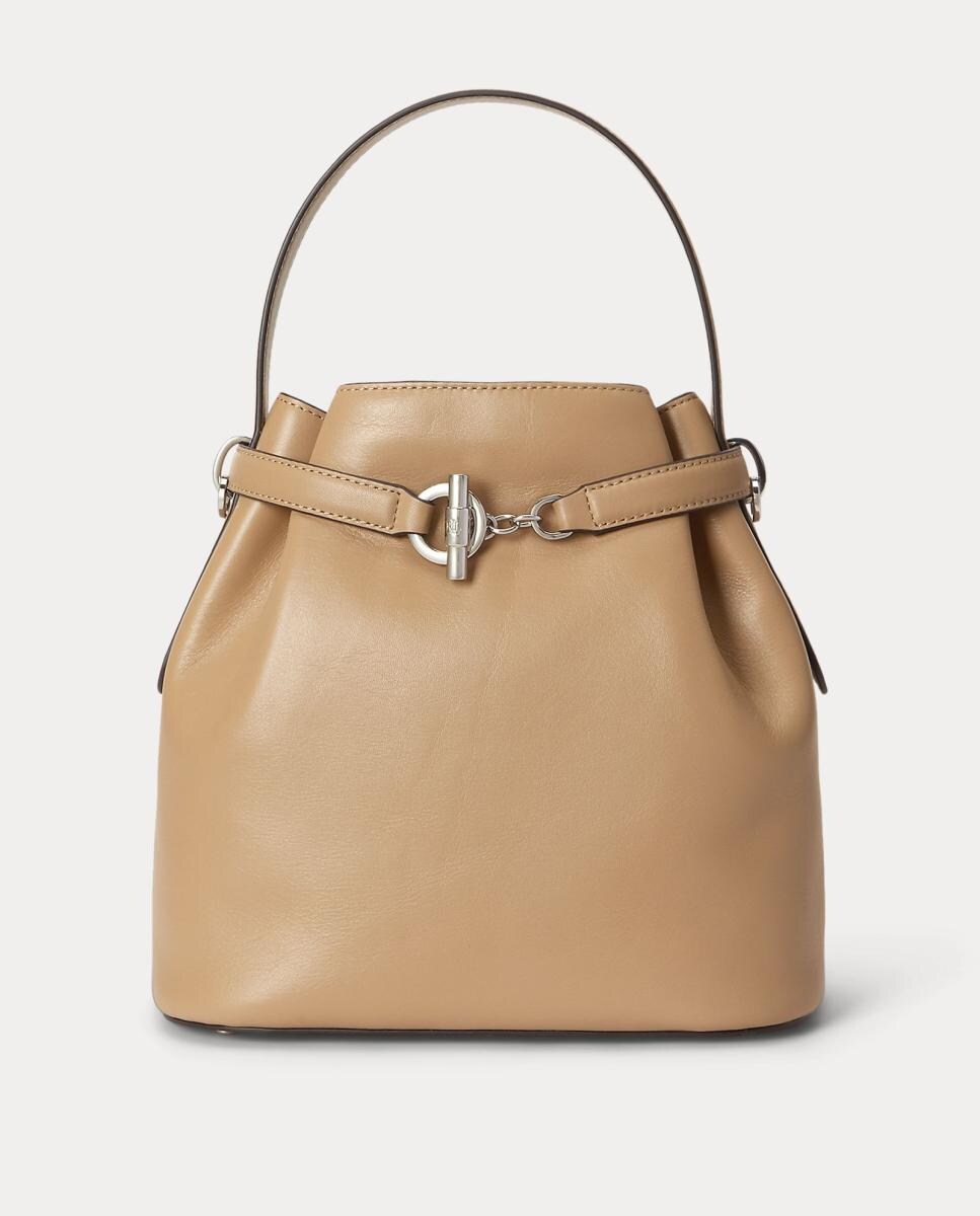 Imagen 0 de Bolso bandolera pequeño de mujer de piel Piedra Natural