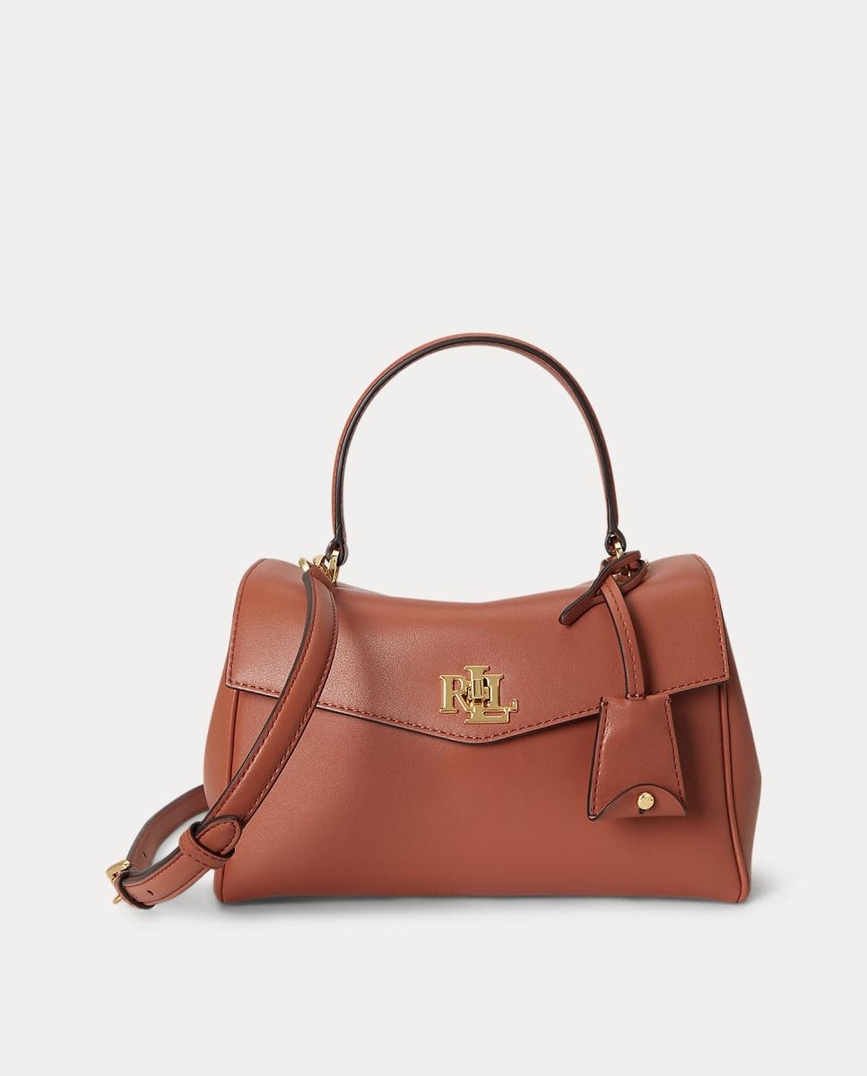 Imagem 0 de Mala Satchel Farrah Pequena em Pele