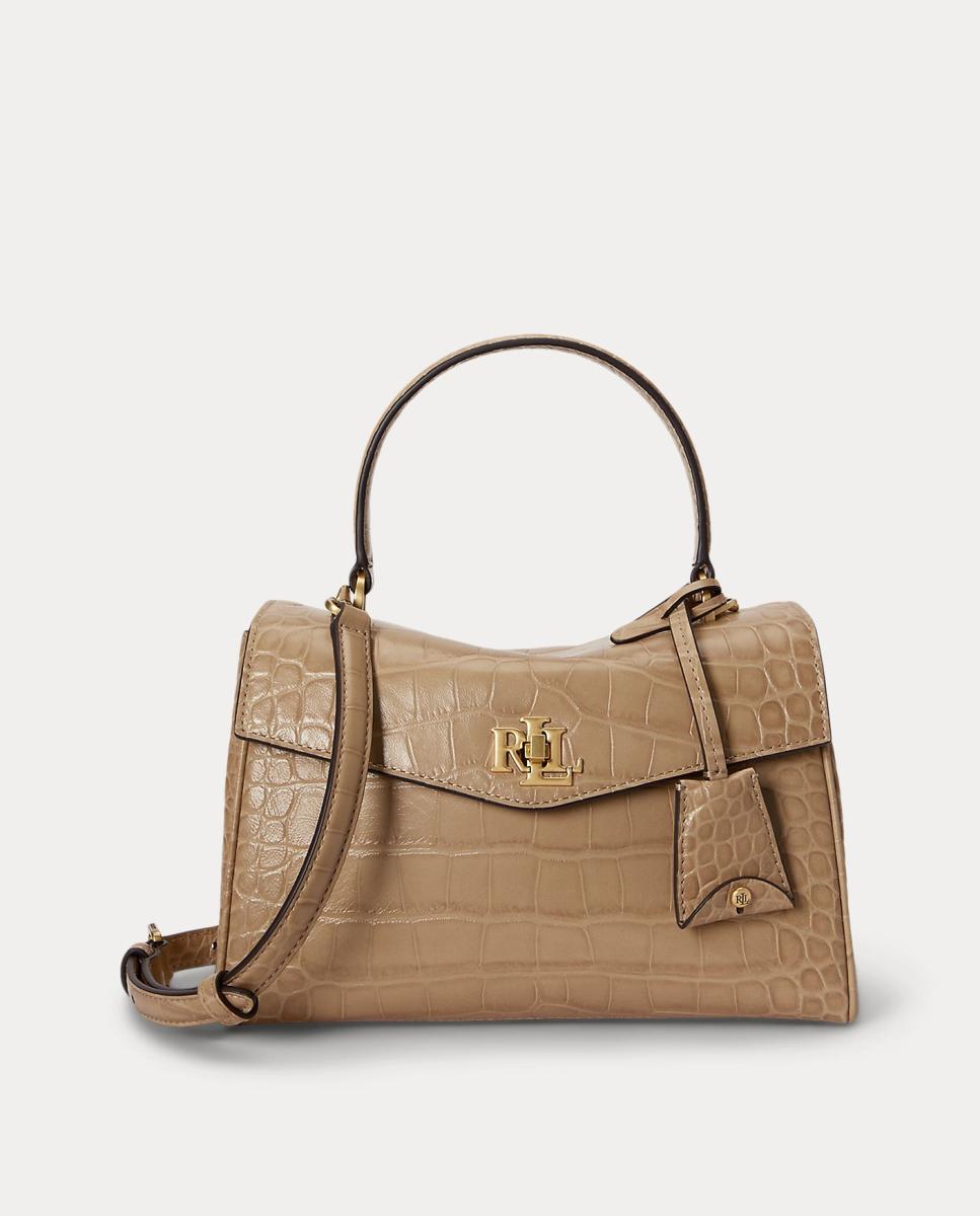Imagem 0 de Mala Satchel Farrah Pequena em Pele