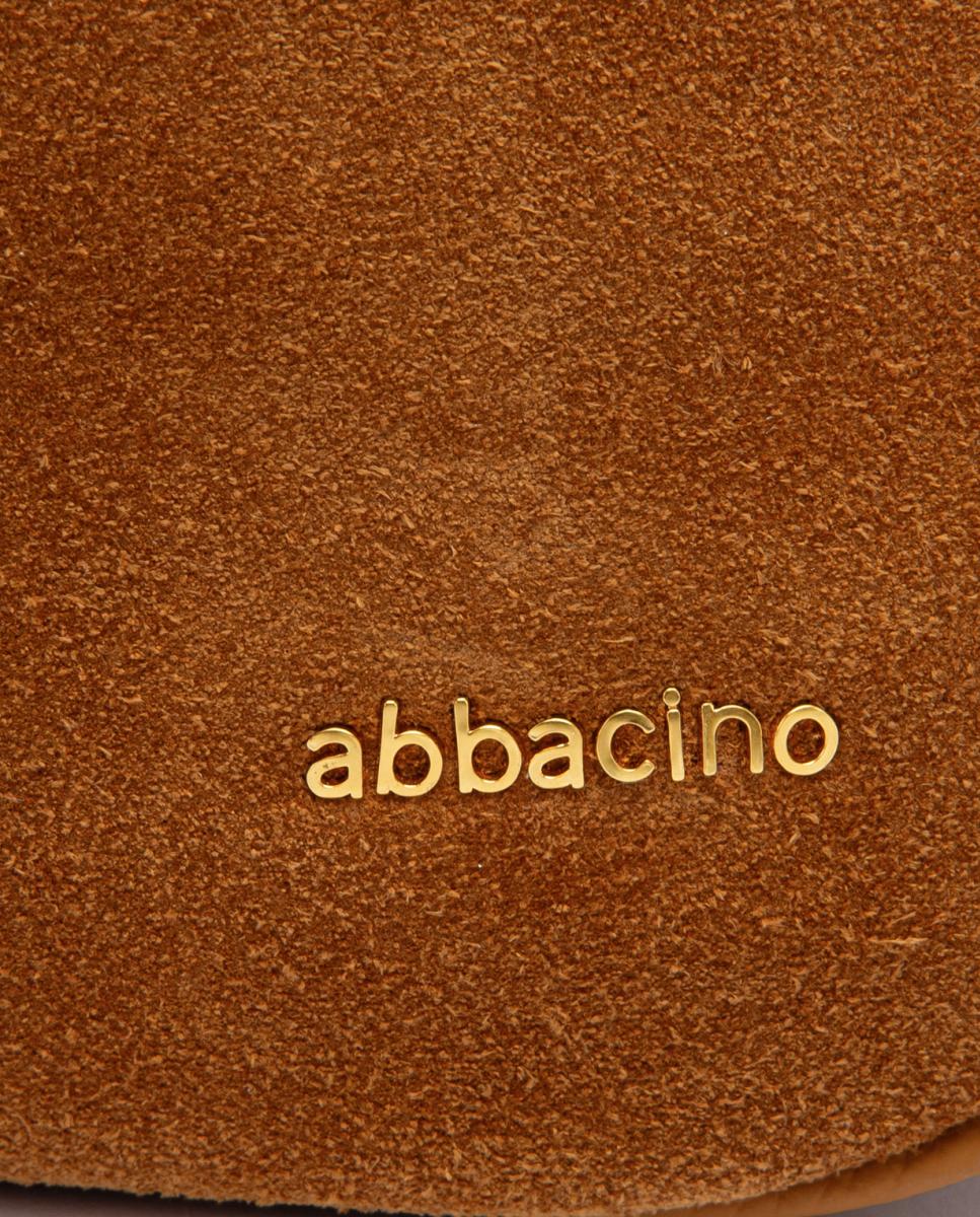 Bolso multifuncional en serraje - Abbacino - Marrón Marrón-7