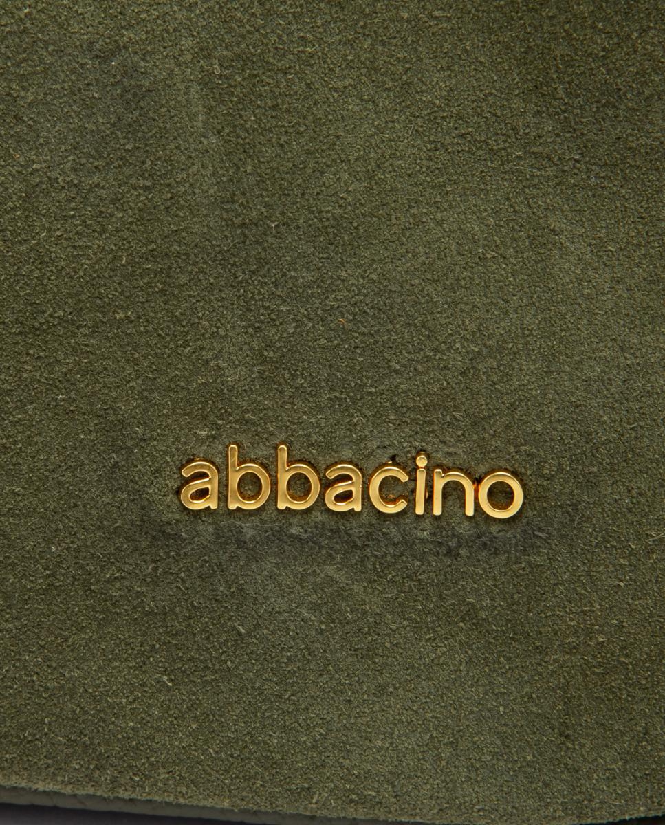 Bolso de hombro en serraje - Abbacino - Verde Verde-6