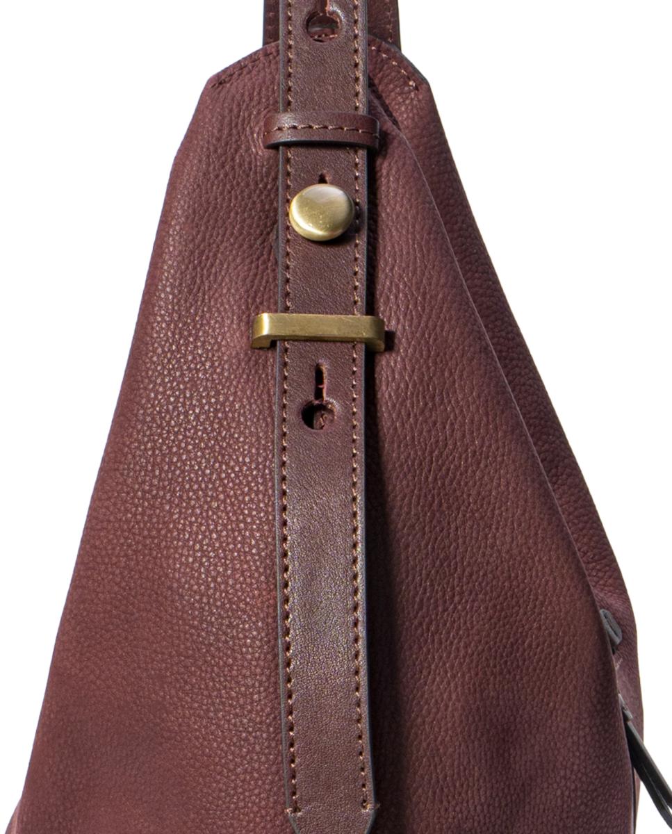 Bolso de hombro en serraje - Abbacino - Rojo Rojo-7