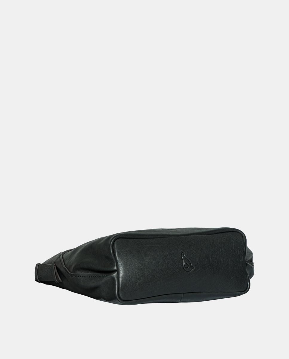 Bolso de hombro en piel - Abbacino - Negro Negro-5