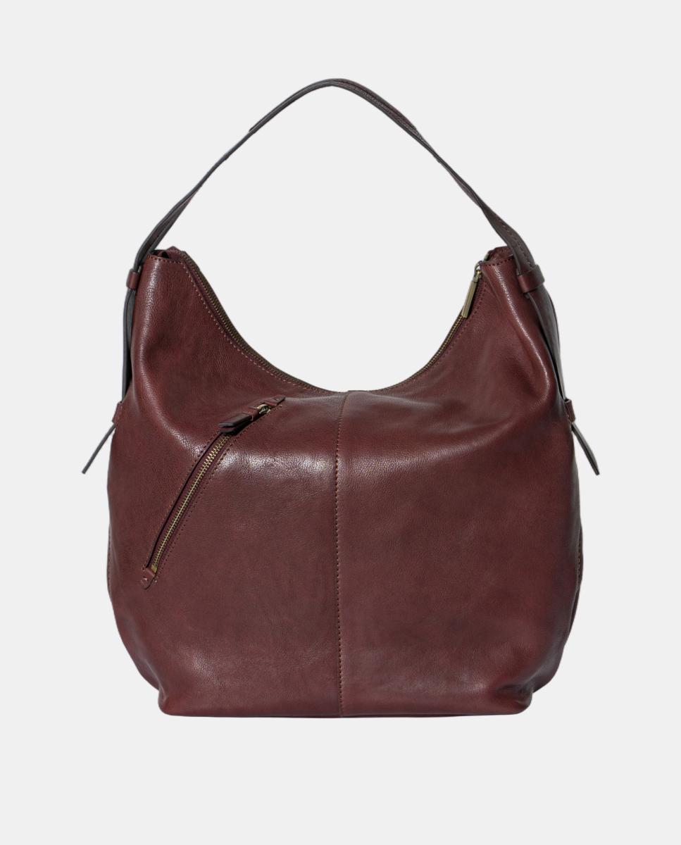 Bolso de hombro en piel - Abbacino - Rojo Rojo-3