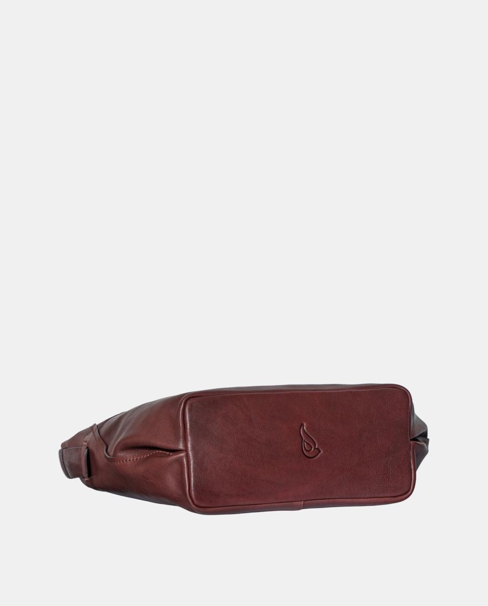 Bolso de hombro en piel - Abbacino - Rojo Rojo-5