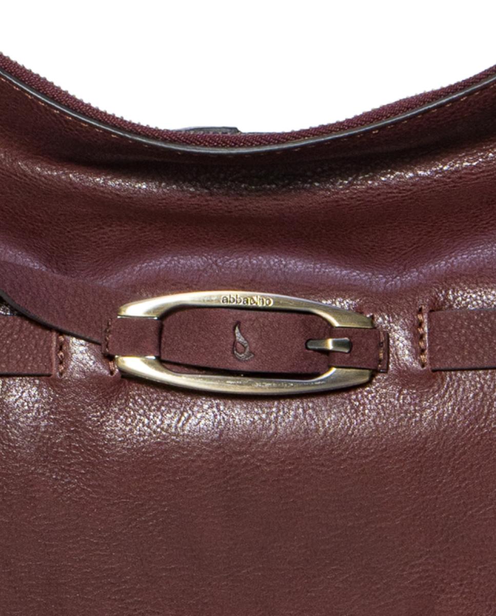 Bolso de hombro en piel - Abbacino - Rojo Rojo-6