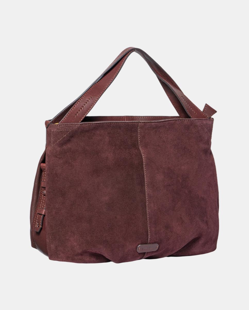 Shopper en serraje - Abbacino - Rojo Rojo-2