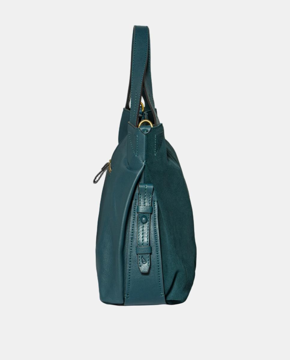 Shopper en serraje - Abbacino - Azul Azul-5