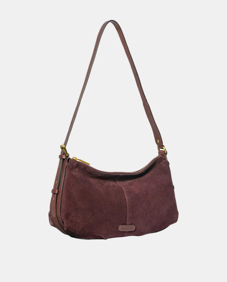 Bolso de hombro en serraje - Abbacino - Rojo Rojo-2