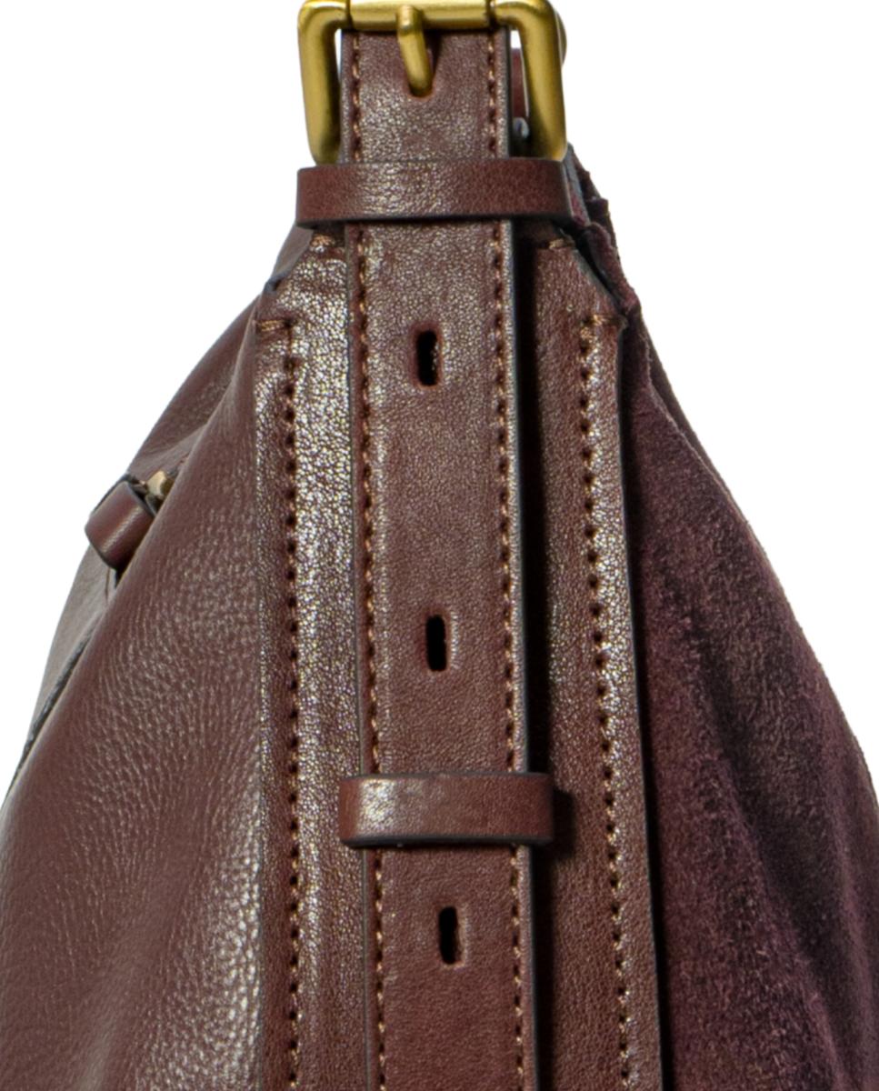 Bolso de hombro en serraje - Abbacino - Rojo Rojo-8