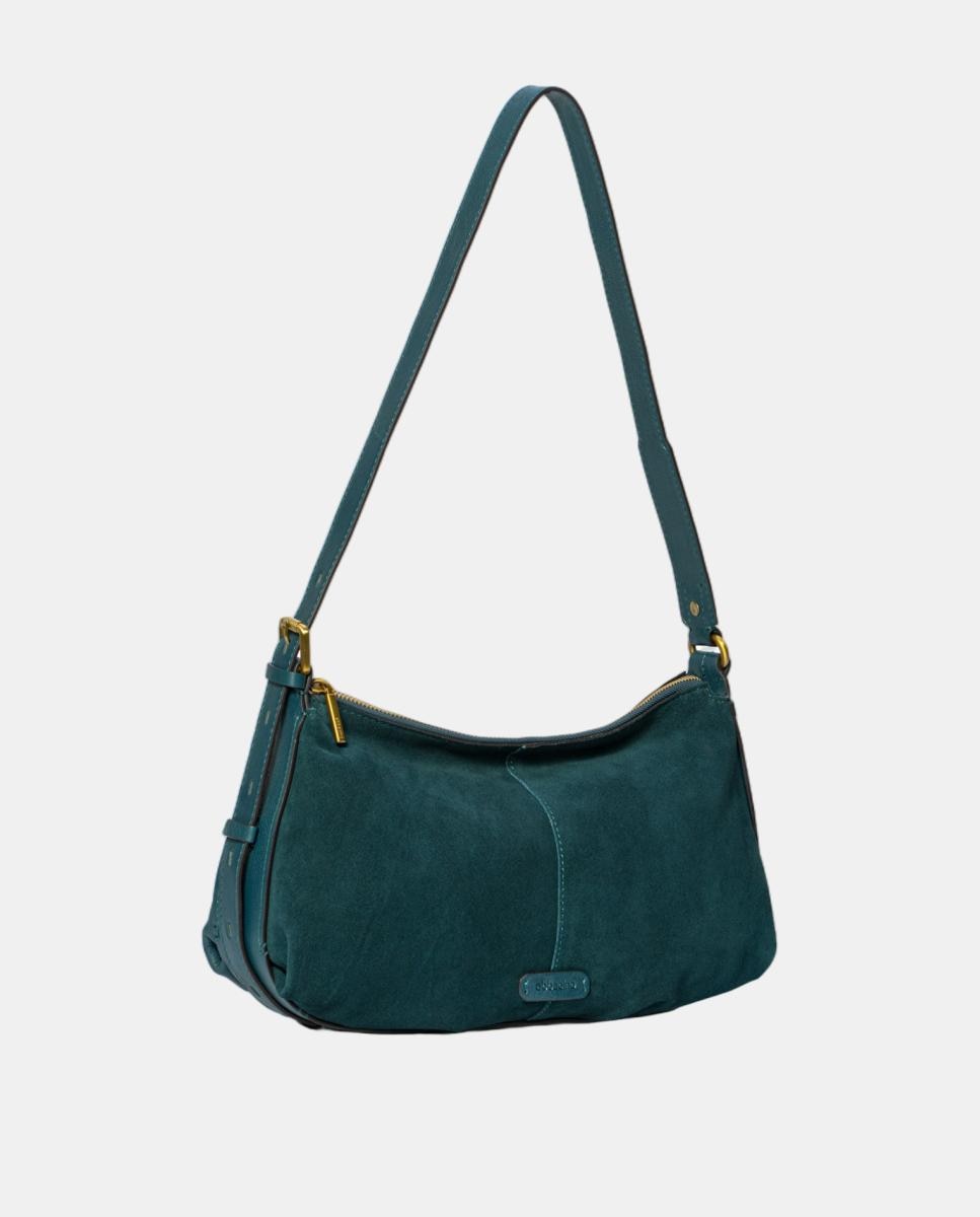 Bolso de hombro en serraje - Abbacino - Azul Azul-2