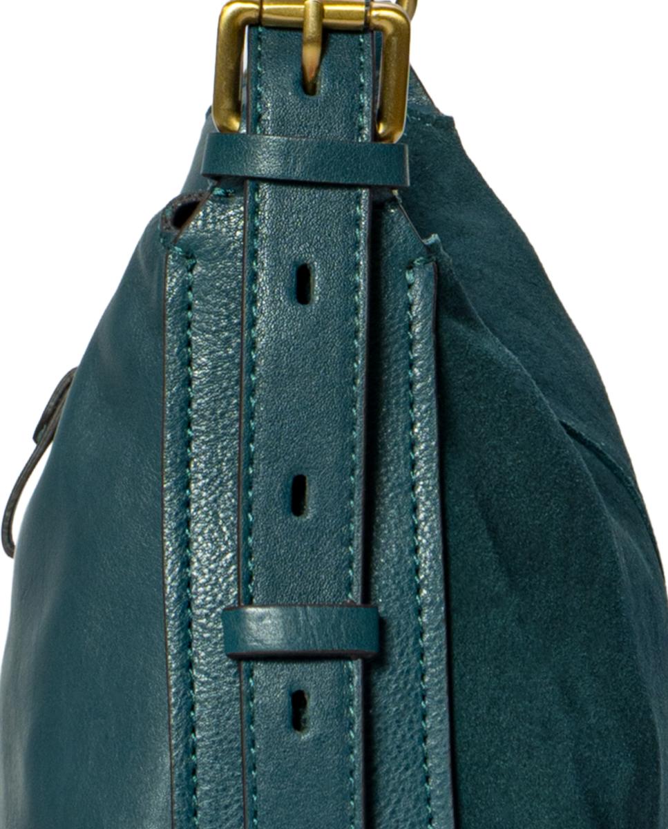 Bolso de hombro en serraje - Abbacino - Azul Azul-8