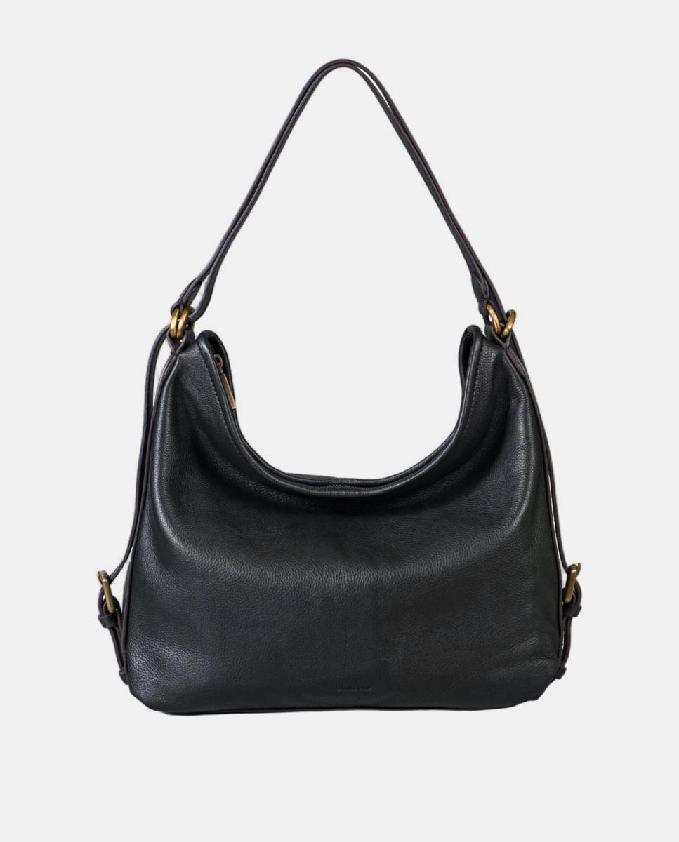 Imagen 0 de Bolso multifuncional en piel Negro