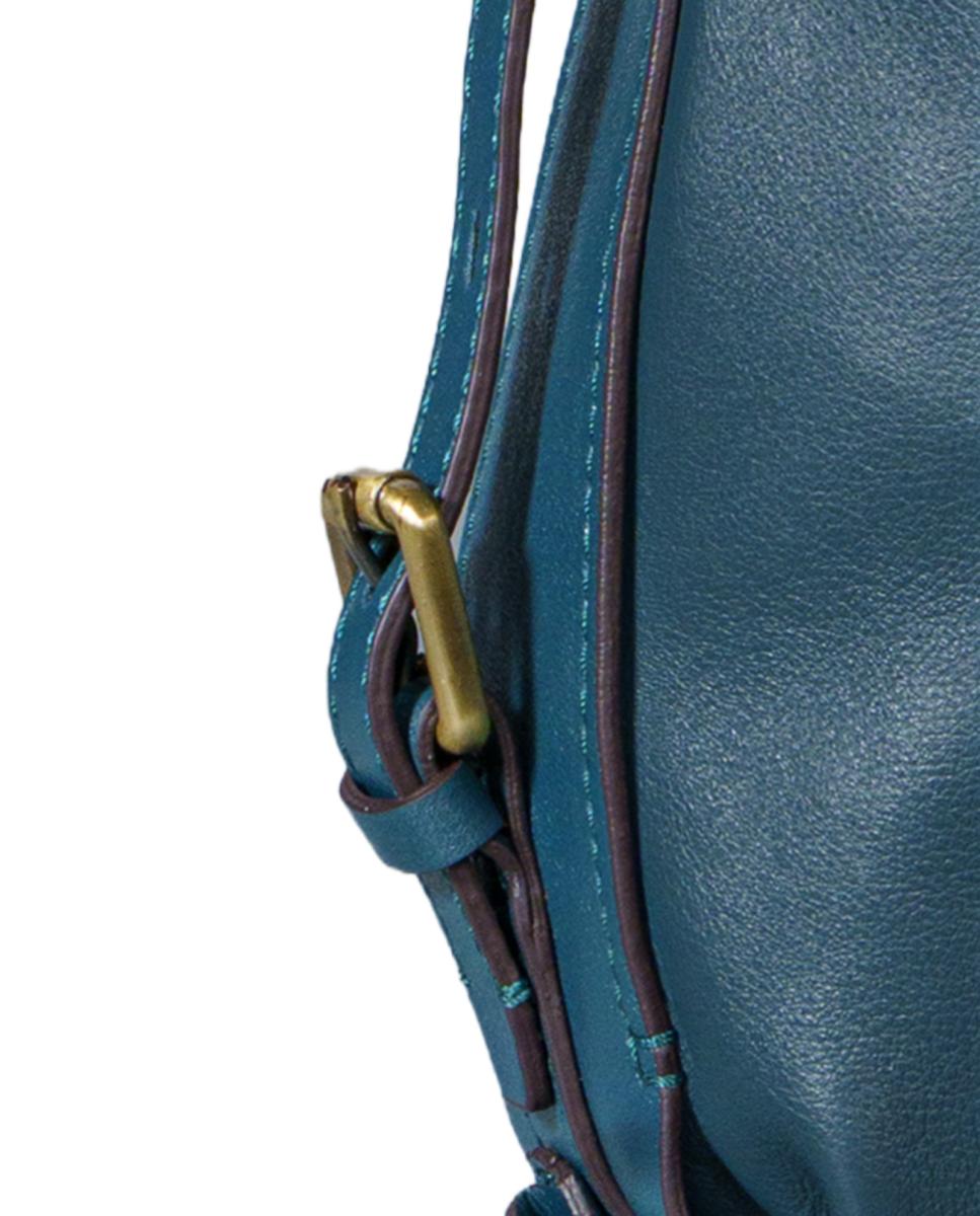 Bolso multifuncional en piel - Abbacino - Azul Azul-7