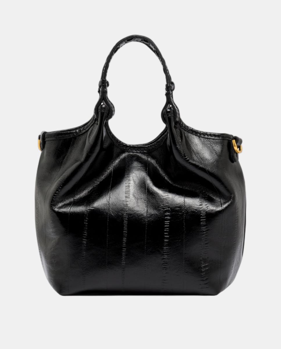 Bolso de hombro en piel modelo DUA - Gianni Chiarini - Negro Negro-3