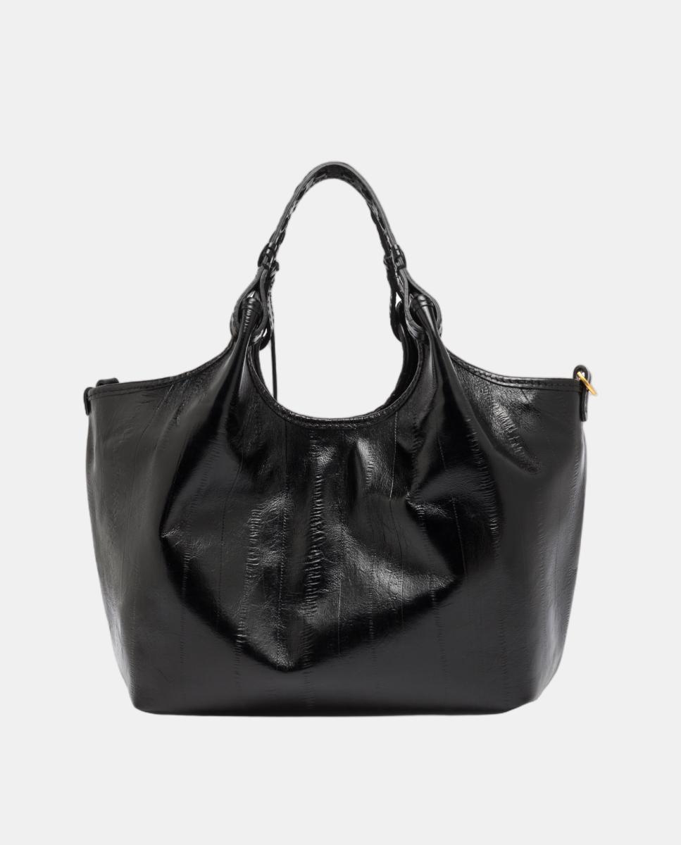 Bolso de hombro en piel modelo DUA - Gianni Chiarini - Negro Negro-3