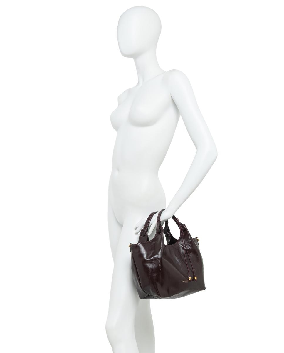 Bolso de hombro en piel modelo DUA - Gianni Chiarini - Negro Negro-7